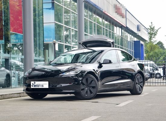 2024 फैशन टेस्ला इलेक्ट्रिक वाहन 194KW फास्ट इलेक्ट्रिक कारें टेस्ला मॉडल 3 कारें